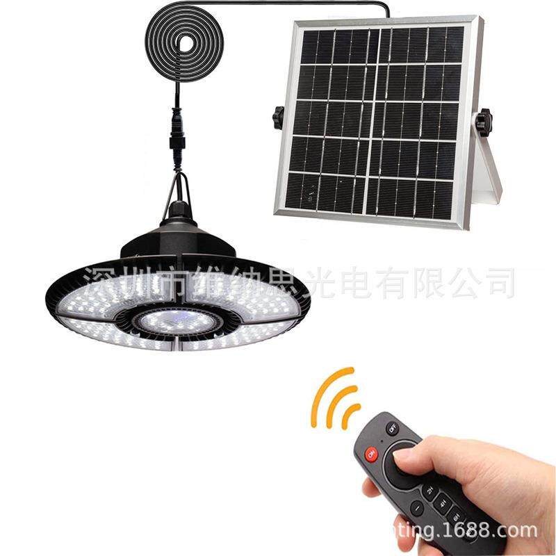 超亮家用防水照明庭院阳台车库可折叠三叶四叶六边扇形户外帐蓬灯