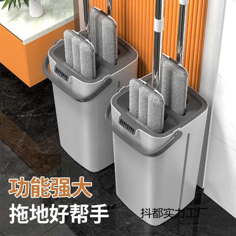 加厚拖把桶干湿分离平板拖布免手洗懒人家用拖把拖地神器耐用新款