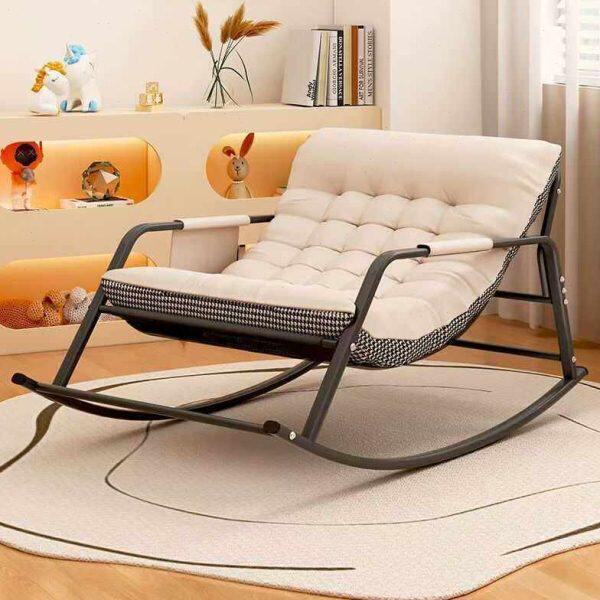 双人摇摇椅卧室客厅宿舍沙发椅午休休闲椅子阳台躺椅躺椅懒人摇椅