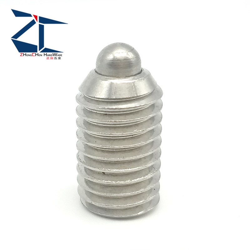 ZAP53(ZC202-4-3Ht)不锈钢重型短型弹簧柱塞定位锁销SPJZ3 4 5