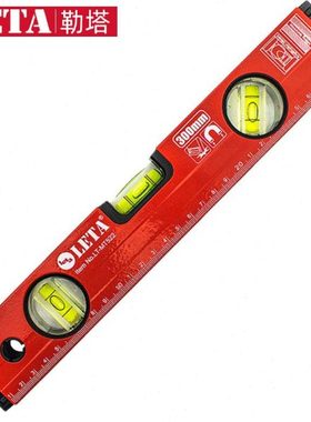 勒塔(LETA)300mm高精度强磁水平尺水平仪铝合金靠尺LT-MT522