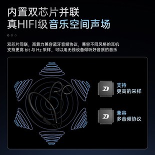 耳机线 0.78挂脖式 LY01无线蓝牙耳机模块超长续航运动2PIN0.75