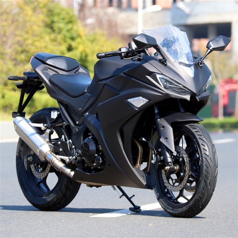 小忍者摩托车跑车400双缸水冷200cc机车国四电喷公路赛可上牌