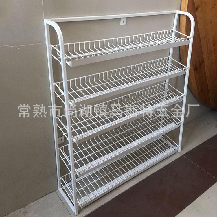超市收银台前小货架口香糖架 便利店前台展示架 5层小铁架