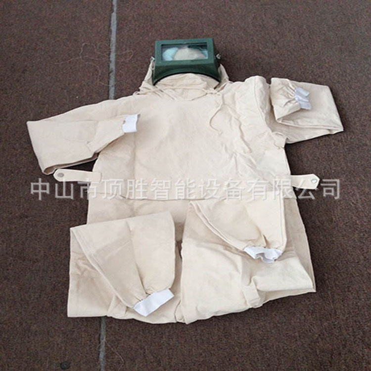 喷砂服喷砂防护服帆布喷砂服连体喷砂服帆布防尘服打砂衣