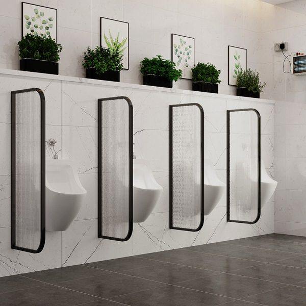 不锈钢卫生间玻璃隔断酒店餐厅写字楼公共厕所隔断男厕小便池挡板,商业/办公家具,挡板/围挡,淘宝优惠券,粉丝福利购,淘宝优惠卷