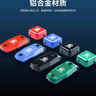 L万磁性粉巧金属巧E克夹L套台球ONN套世康伦美国桌球克巧K配件