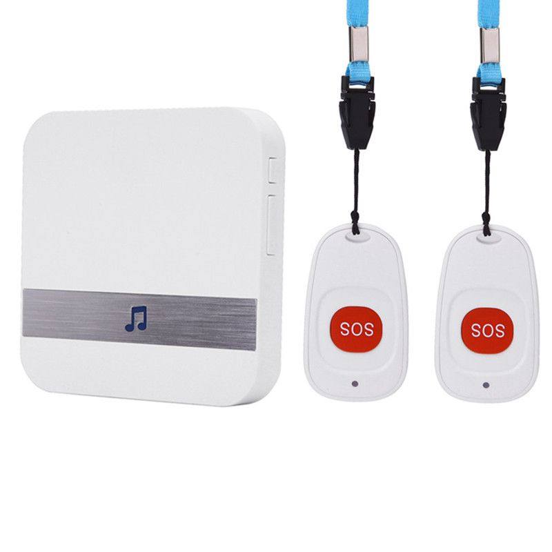老人无线呼叫器随身便携式二拖一拖二紧急求助门玲报警器防水,电子/电工,遥控开关,淘宝优惠券,粉丝福利购,淘宝优惠卷