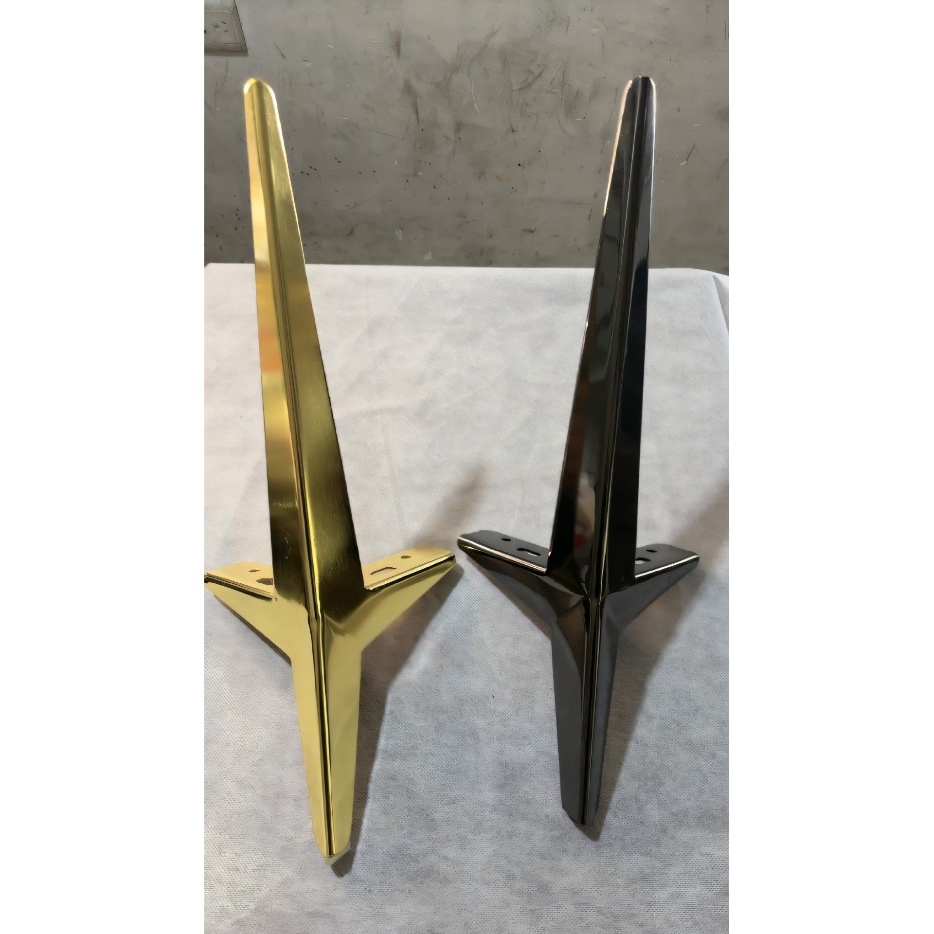 沙发脚柜脚支撑腿家具地柜腿E电视柜支撑茶几金属腿配件