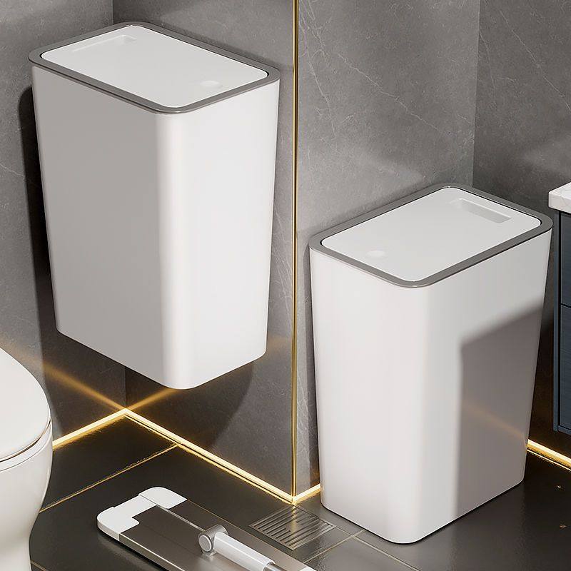 壁挂垃圾桶卫生间厕所家用厨房悬挂式挂墙按压垃圾筒夹缝卫生桶