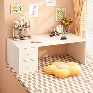 飘窗梳妆台少女卧室简约小型网红风坐地化妆桌子榻榻米代销代发