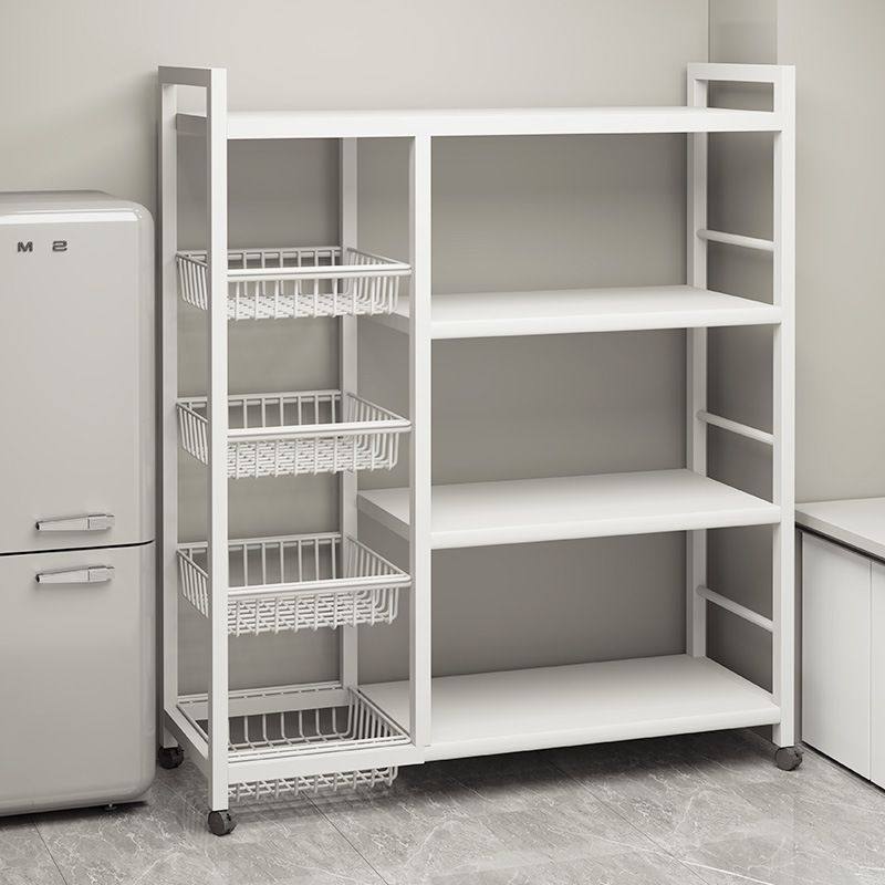 碳钢厨房置物架落地多层蔬菜篮子收纳架多功能微波炉烤箱储物架无,厨房/烹饪用具,微波炉置物架,淘宝优惠券,粉丝福利购,淘宝优惠卷