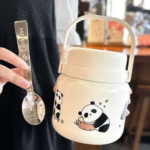 银耳羹焖烧杯316不锈钢双层真空饭盒学生上班族多用煮粥保温水壶