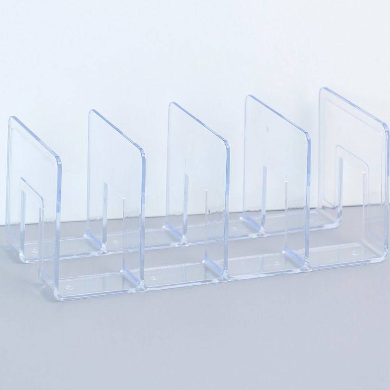 亚克力透明书立 学生桌面收纳分隔架书档书架办公资料架书立架,文具电教/文化用品/商务用品,书立,淘宝优惠券,粉丝福利购,淘宝优惠卷