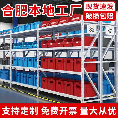 货架储物架超市多层置物架仓库展示强承重型家用组合拆装落地架