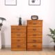 整装 五斗柜实木收纳抽屉简约现代客厅橱柜大容量卧室北欧风柜子