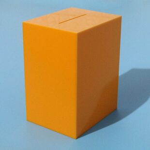 透明/投票钱箱箱带锁捐/爱款箱零储钱罐包邮罐收纳盒钱存钱罐零心