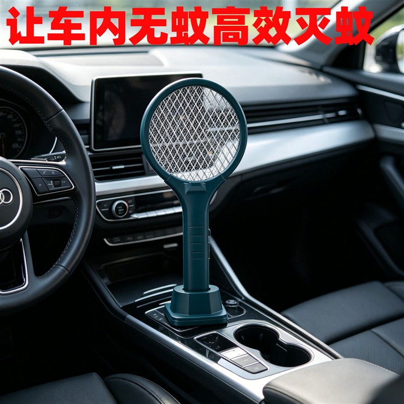 车载户外二合一充电强力电蚊拍