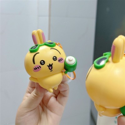 卡通水枪钥匙扣整蛊挂件送礼