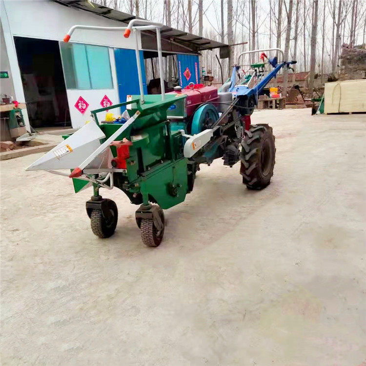 农业家用手扶拖拉机常州手扶拖拉机玉蜀黍收获秸秆还田一体机