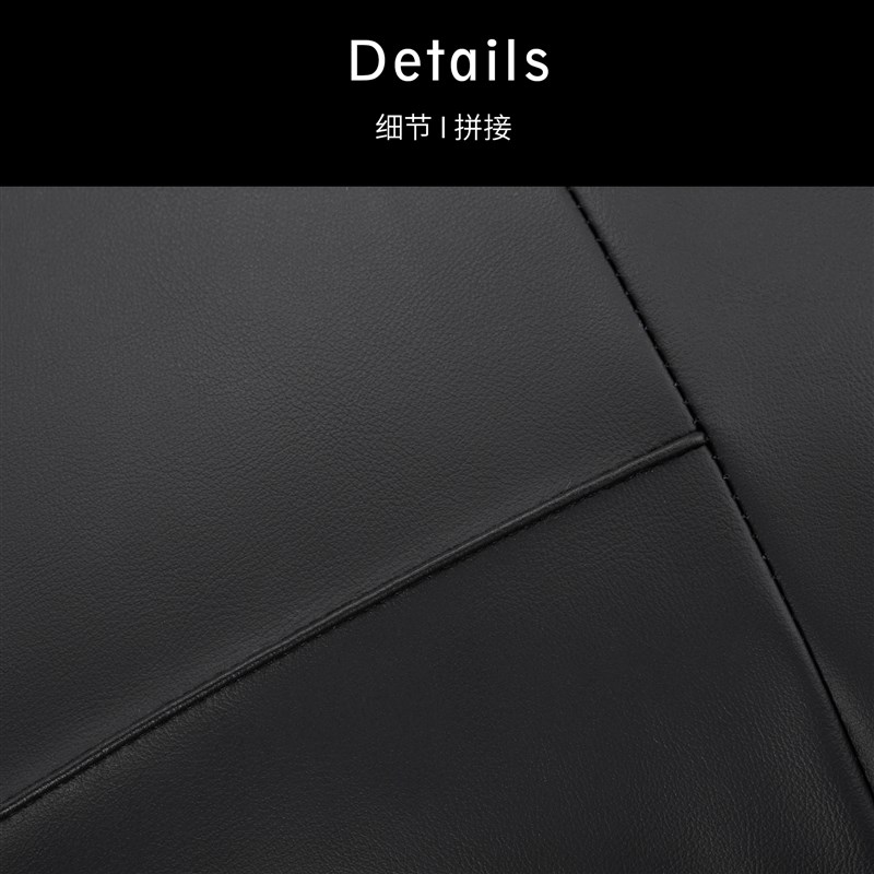 9QXC黑色皮抱枕沙发客厅靠枕办公室靠背垫飘V窗榻榻米床头靠