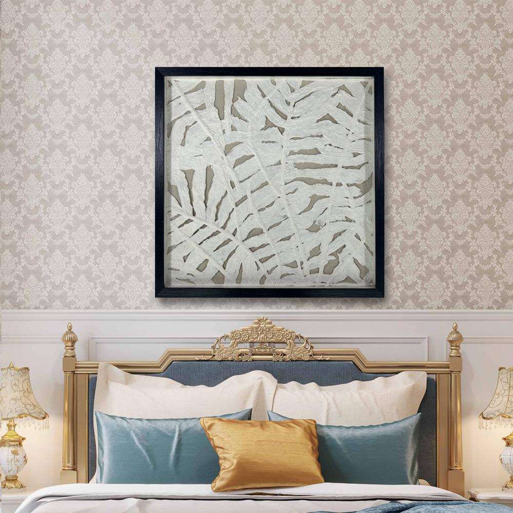 电表箱小众装饰画客厅书房抽象挂画玄关壁画复古风树皮立体画