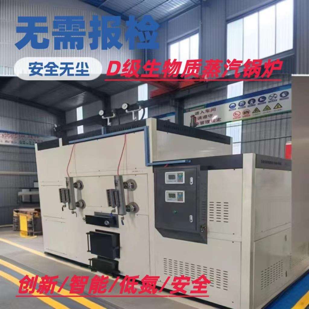 D级生物质/燃煤蒸汽锅炉自动生物质蒸汽发生器无需报检无需办证