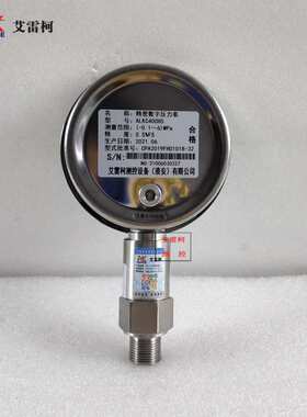 数字标准表 ALKC400H5 标准数字压力显示表 -0.1~6MPa 0.5级
