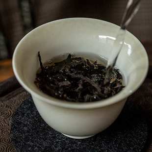 草木灰釉秋韵盖碗 岩茶 素净耐看 简洁大方 上手快 窑变釉泡茶碗