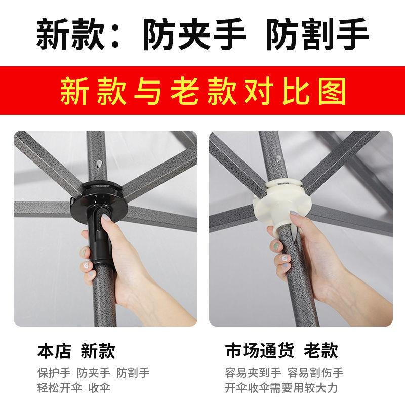 遮阳伞太阳伞摆地摊摆摊大伞做生意大型户外长方形雨棚庭院四方伞