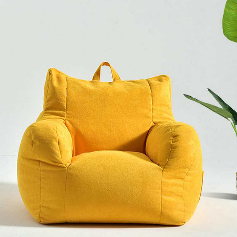 懒人沙发扶手款沙发棉麻布套可换洗家用客厅卧室厂家 沙发