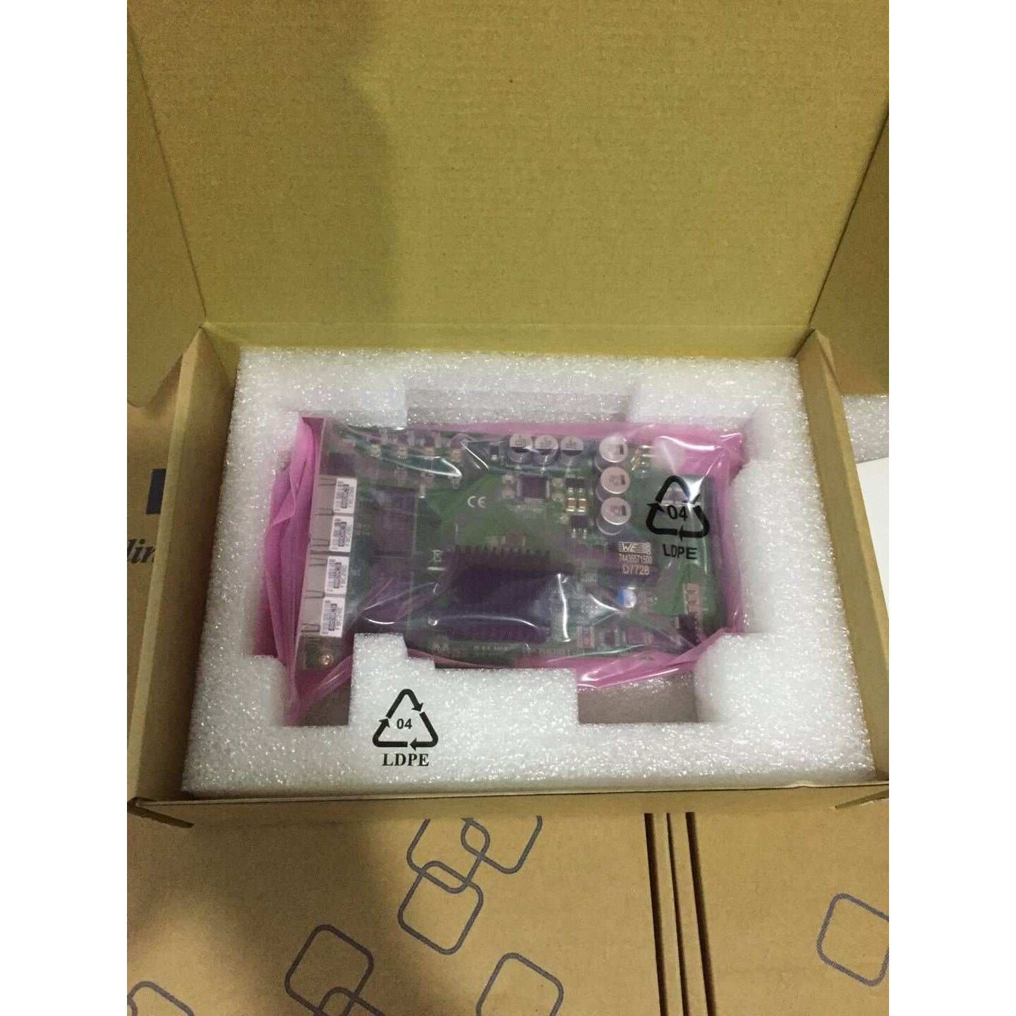 研华4网口网卡PCIE-1674E-AE视觉工控机POE供电工业检测相机接口