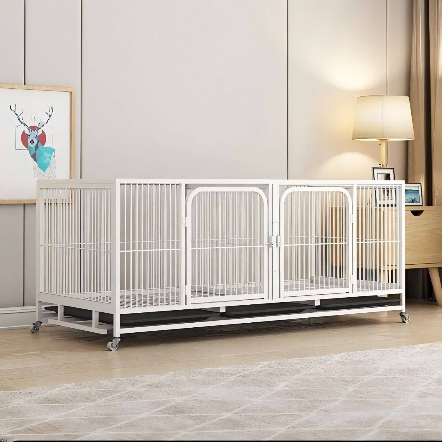 鸡笼子带轮室内家用大空间养殖笼加粗加厚繁殖笼兔笼鸽子笼带托盘,宠物/宠物食品及用品,狗笼子,淘宝优惠券,粉丝福利购,淘宝优惠卷