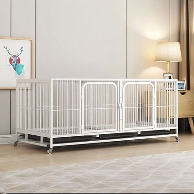 鸡笼子带轮室内家用大空间养殖笼加粗加厚繁殖笼兔笼鸽子笼带托盘