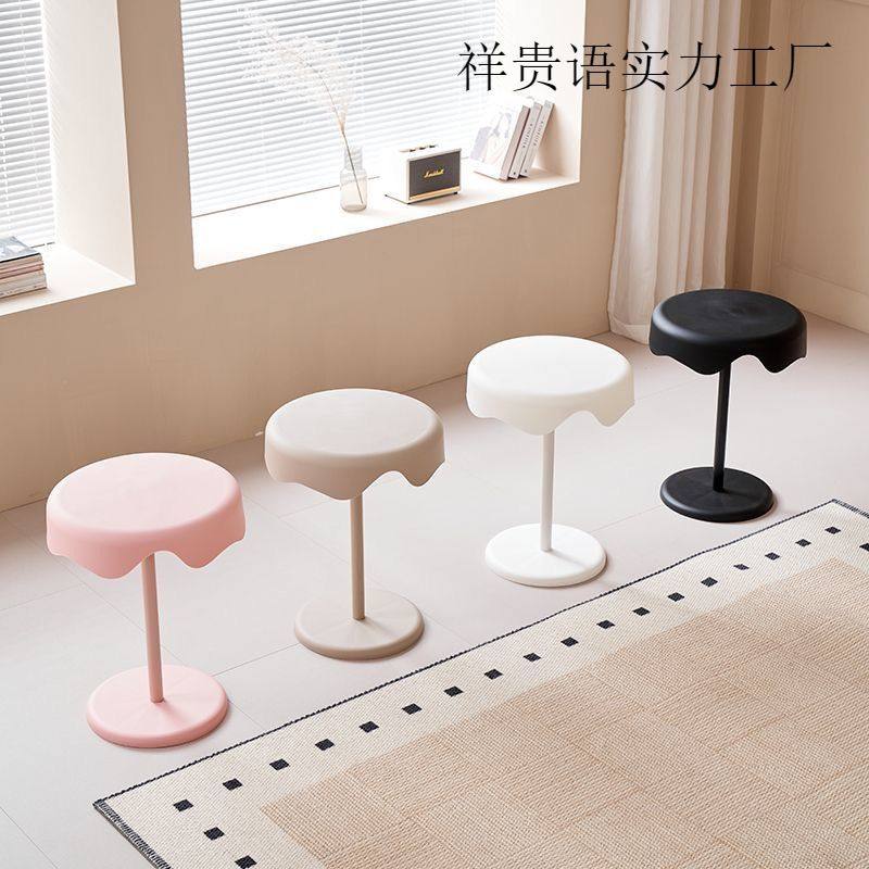 奶油风现代简约小茶几客厅沙发边几创意桌马卡龙色可爱冰淇淋边几,住宅家具,梳妆凳,淘宝优惠券,粉丝福利购,淘宝优惠卷