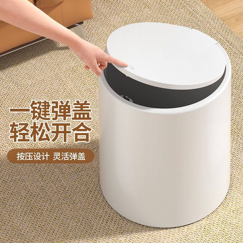 双层垃圾桶垃圾家用大容量带盖加厚按压卧室客厅厨房卫生间纸篓