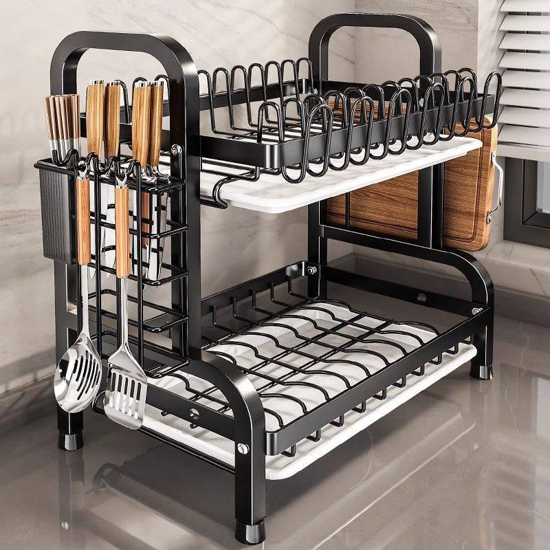 厨房置物架碗碟收纳架家用碗筷收纳盒碗柜多功能放碗架碗盘沥,厨房/烹饪用具,碗架,淘宝优惠券,粉丝福利购,淘宝优惠卷