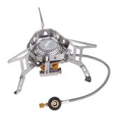 野营炉具户外炉头防风野外便携式 炊具野炊用品气炉燃气灶炉子套装