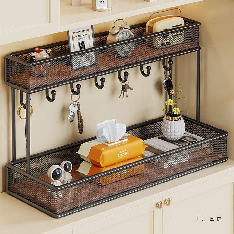 玄关置物架门口放钥匙收纳盒入户鞋柜上摆件展示架门厅整理盒神器,收纳整理,钥匙收纳盒,淘宝优惠券,粉丝福利购,淘宝优惠卷