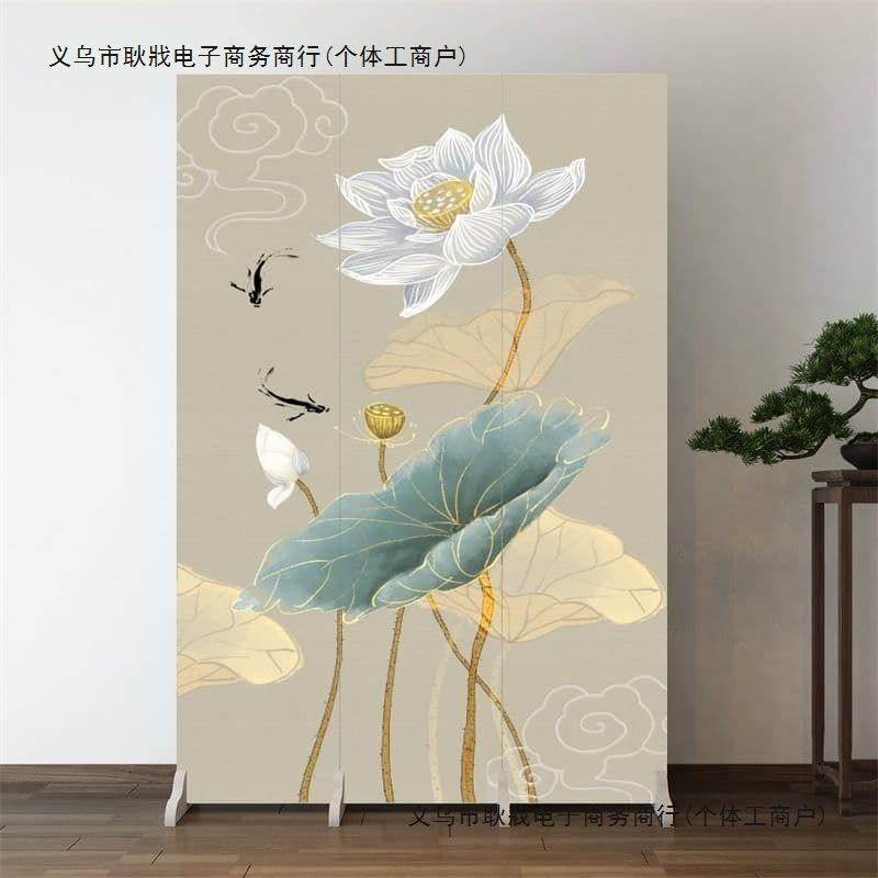 25新款中式屏风隔断卧室折叠简易可移动屏风办公围挡客厅玄关遮挡,住宅家具,折屏,淘宝优惠券,粉丝福利购,淘宝优惠卷