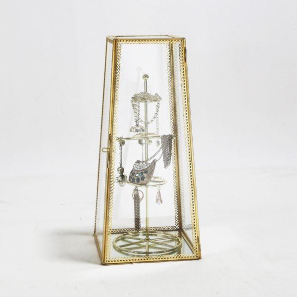 铜边框镶嵌磨边玻璃盒欧式珠饰品展示玻璃罩珠收纳盒展示盒,家居饰品,花壶瓶,淘宝优惠券,粉丝福利购,淘宝优惠卷