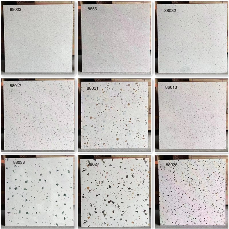 彩色水磨石瓷砖800X800客厅卧室地板砖商铺餐饮酒V吧连锁店墙地砖