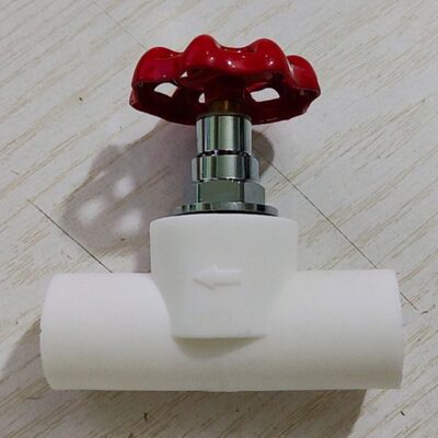 6分4分锐普PPR管件 配件铜 精品升降水管接头热截止阀式熔20 25管