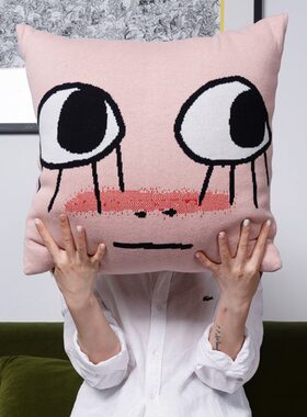 轻奢眼睛era腰靠软 Y抱枕 趁早- by 座椅客厅沙发大靠枕K蓬ei