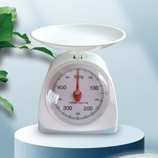 小型商用托盘秤家用厨房台秤机械天平称鸡柳食物弹簧克称学生教具