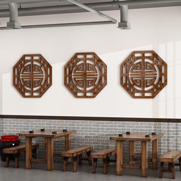 饭店墙面装饰创意大厅包厢间挂画中式复古小吃火锅烧烤餐饮馆壁画,家居饰品,文化墙贴,淘宝优惠券,粉丝福利购,淘宝优惠卷