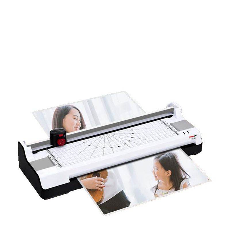 众叶288塑封机 家用q 小型a4纸照片过胶机文S件覆膜带切纸过塑机