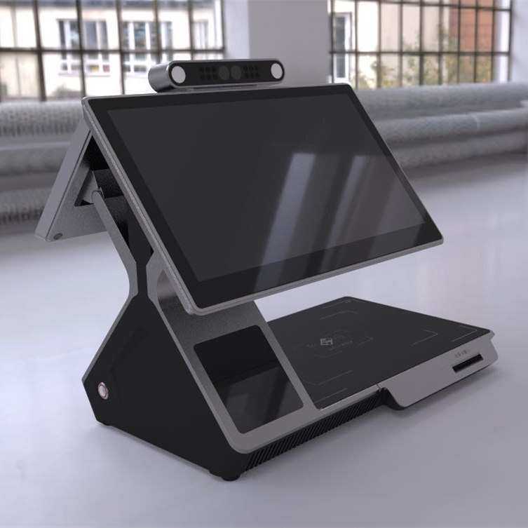 RK3399PRO政务大厅办证一体机 人证核验，人证采集一体机