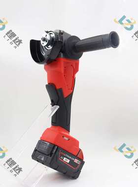 锂电100/125角磨机跨境大功率红色套装无刷无线电动打磨切割机