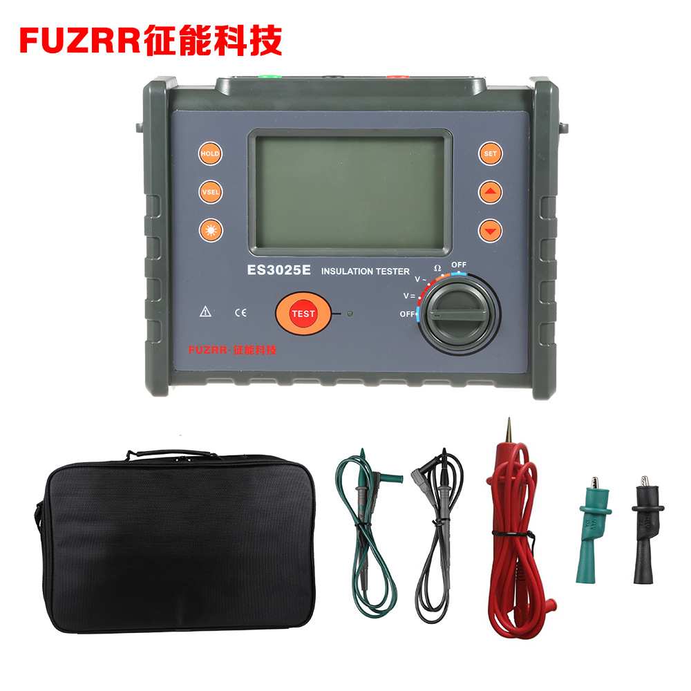 FUZRR征能科技数字绝缘电阻表ES3025E